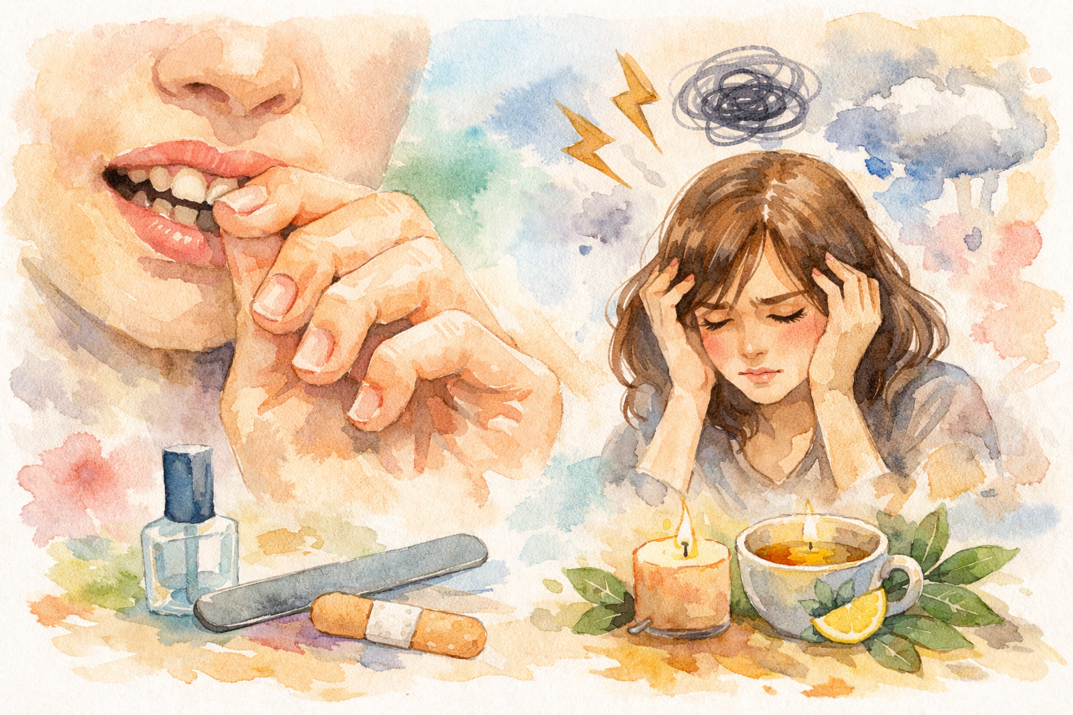 深爪とストレスとは?どんな状態か