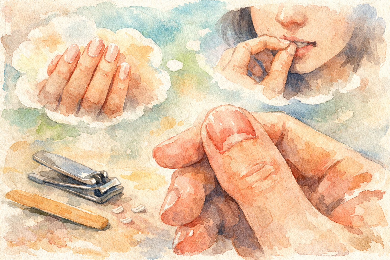 深爪に戻る理由